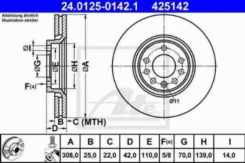 Alpha Brakes HTP-PL-030 - Discofreno autozon.pro