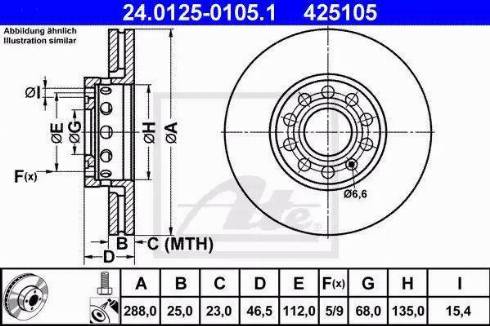 Alpha Brakes HTP-VW-018 - Discofreno autozon.pro