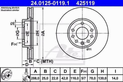 Alpha Brakes HTP-PL-008 - Discofreno autozon.pro