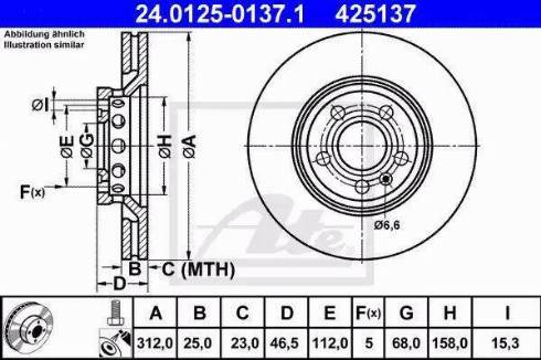 Alpha Brakes HTP-VW-034 - Discofreno autozon.pro