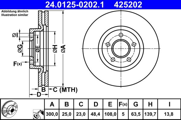 ATE 24.0125-0202.1 - Discofreno autozon.pro