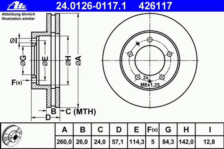 ATE 24 0126 0117 1 - Discofreno autozon.pro