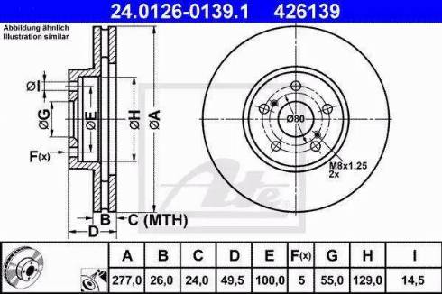 Alpha Brakes HTP-TY-138 - Discofreno autozon.pro