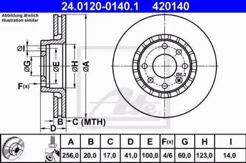 Alpha Brakes HTP-PL-004 - Discofreno autozon.pro