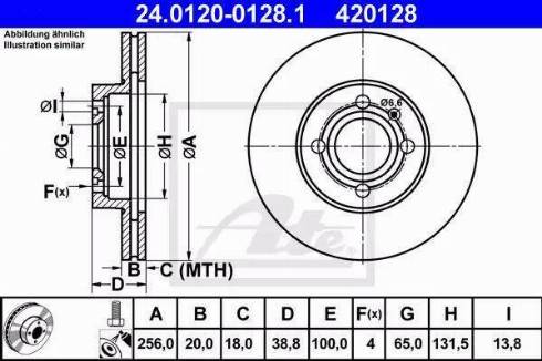 Alpha Brakes HTP-VW-006 - Discofreno autozon.pro