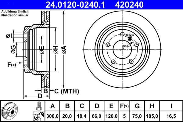 ATE 24.0120-0240.1 - Discofreno autozon.pro