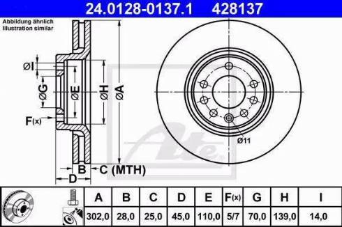 Alpha Brakes HTP-PL-033 - Discofreno autozon.pro