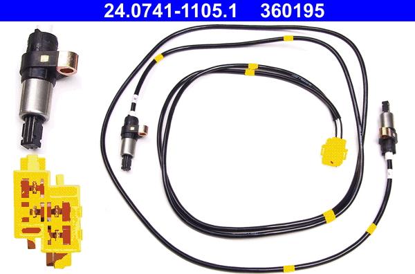 ATE 24.0741-1105.1 - Sensore, N° giri ruota autozon.pro