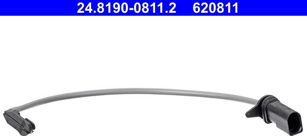 ATE 24.8190-0811.2 - Contatto segnalazione, Usura past. freno / mat. d'attrito autozon.pro