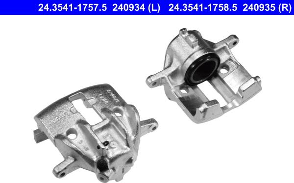 ATE 24.3541-1757.5 - Pinza freno autozon.pro