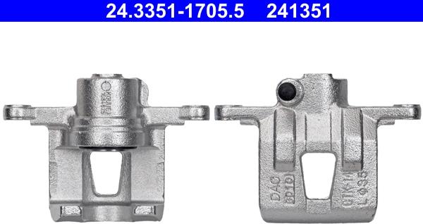 ATE 24.3351-1705.5 - Pinza freno autozon.pro