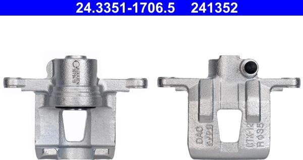 ATE 24.3351-1706.5 - Pinza freno autozon.pro