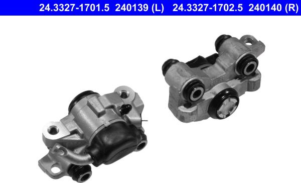 ATE 24.3327-1701.5 - Pinza freno autozon.pro