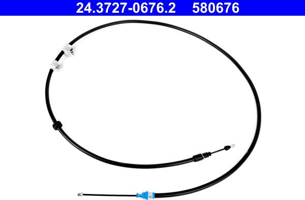 ATE 24.3727-0676.2 - Cavo comando, Freno stazionamento autozon.pro