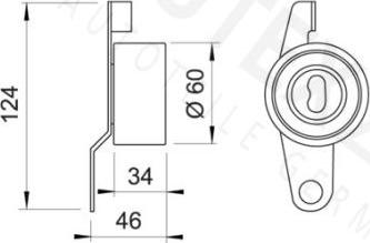 Autex 641597 - Rullo tenditore, Cinghia dentata autozon.pro