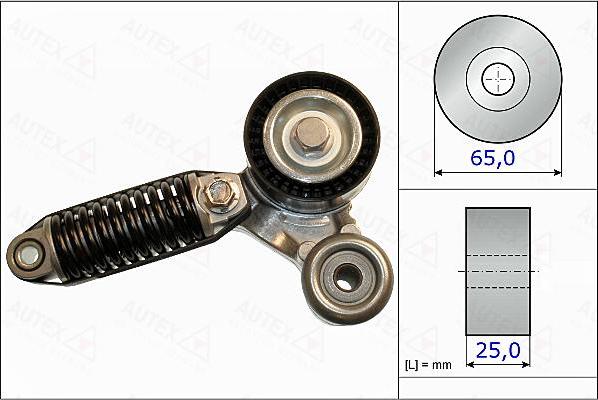 Autex 654999 - Tendicinghia, Cinghia Poly-V autozon.pro