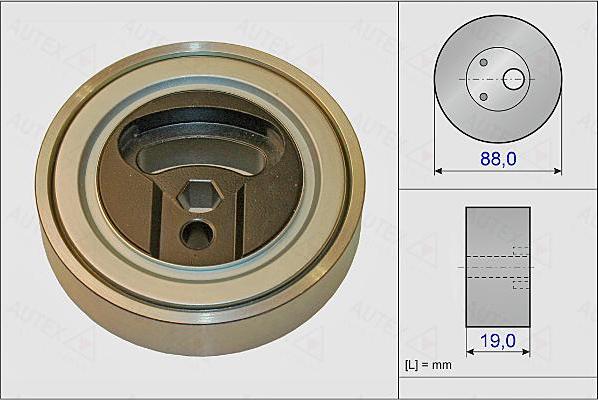 Autex 654994 - Galoppino / Guidacinghia, Cinghia Poly-V autozon.pro