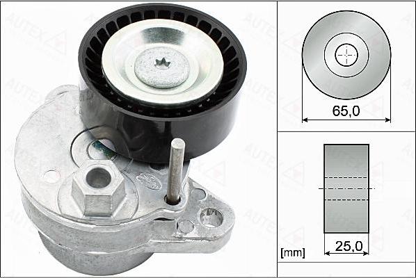 Autex 654991 - Tendicinghia, Cinghia Poly-V autozon.pro