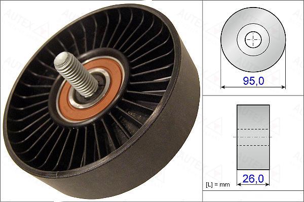 Autex 654998 - Galoppino / Guidacinghia, Cinghia Poly-V autozon.pro