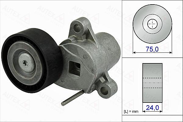 Autex 654993 - Tendicinghia, Cinghia Poly-V autozon.pro