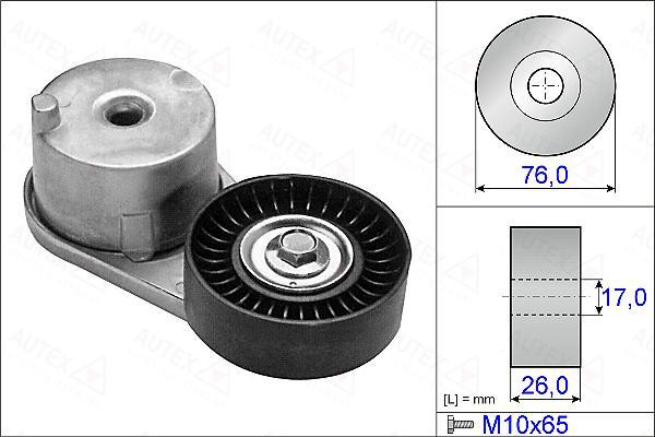 Autex 654946 - Tendicinghia, Cinghia Poly-V autozon.pro