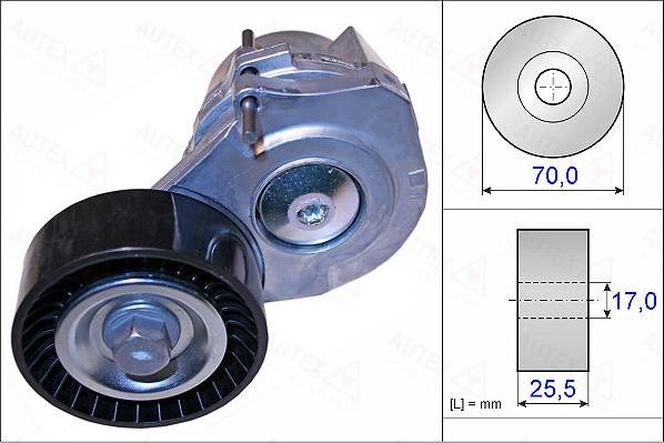 Autex 654963 - Tendicinghia, Cinghia Poly-V autozon.pro