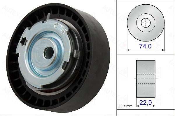 Autex 654906 - Rullo tenditore, Cinghia dentata autozon.pro