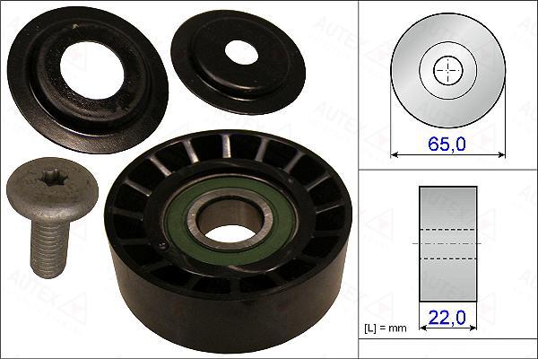 Autex 654900 - Galoppino / Guidacinghia, Cinghia Poly-V autozon.pro