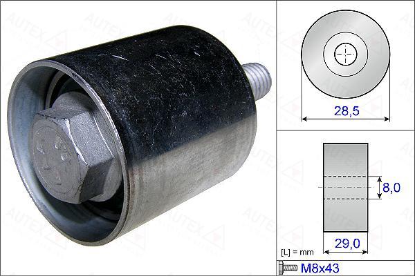 Autex 654902 - Galoppino / Guidacinghia, Cinghia dentata autozon.pro