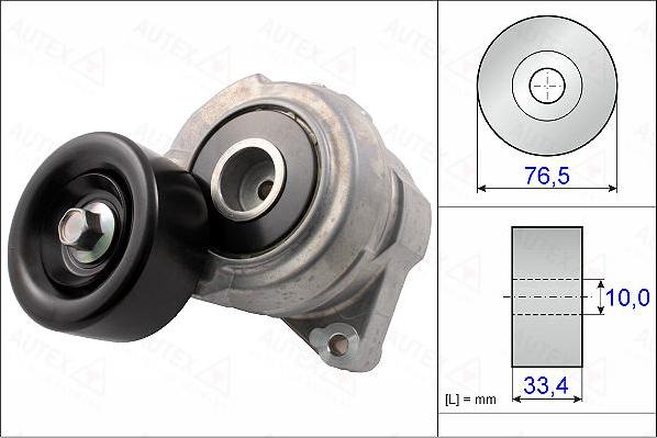 Autex 654913 - Tendicinghia, Cinghia Poly-V autozon.pro