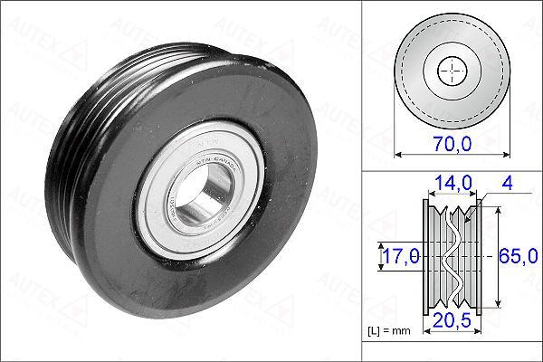 Autex 654926 - Galoppino / Guidacinghia, Cinghia Poly-V autozon.pro