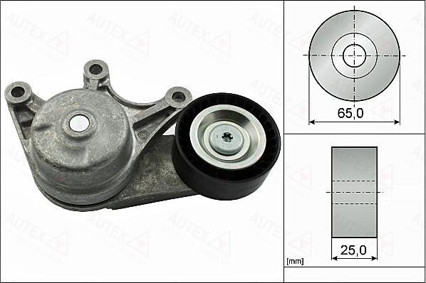 Autex 654971 - Tendicinghia, Cinghia Poly-V autozon.pro