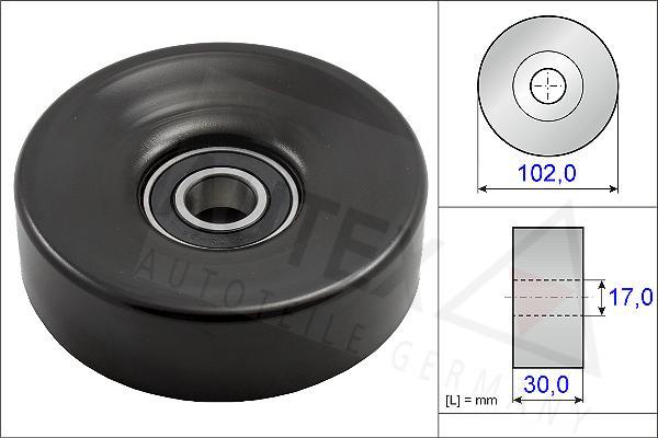 Autex 654697 - Galoppino / Guidacinghia, Cinghia Poly-V autozon.pro