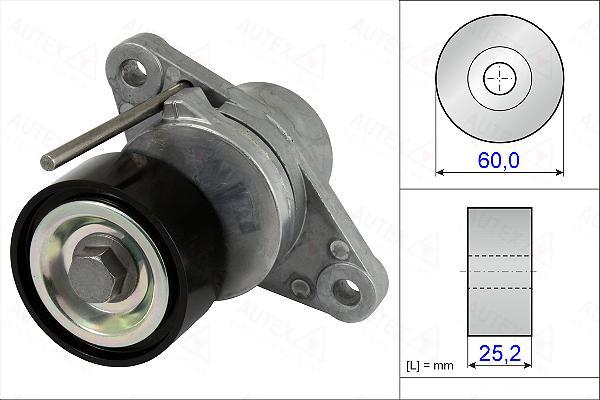 Autex 654896 - Tendicinghia, Cinghia Poly-V autozon.pro