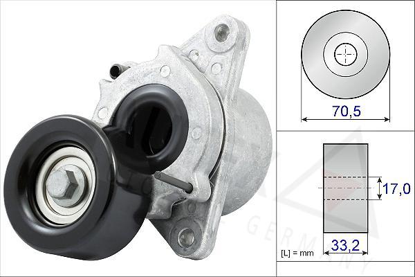 Autex 654845 - Tendicinghia, Cinghia Poly-V autozon.pro