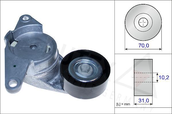 Autex 654847 - Tendicinghia, Cinghia Poly-V autozon.pro