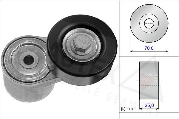 Autex 654850 - Tendicinghia, Cinghia Poly-V autozon.pro