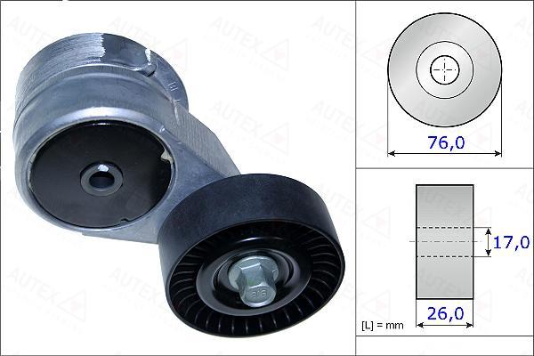 Autex 654869 - Tendicinghia, Cinghia Poly-V autozon.pro