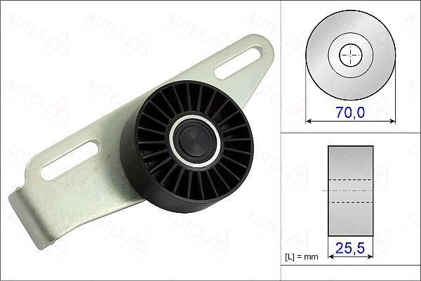 Autex 654862 - Galoppino / Guidacinghia, Cinghia Poly-V autozon.pro