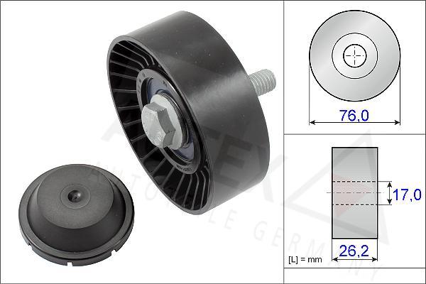 Autex 654806 - Galoppino / Guidacinghia, Cinghia Poly-V autozon.pro