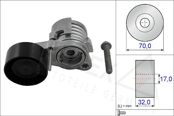 Autex 654814 - Tendicinghia, Cinghia Poly-V autozon.pro