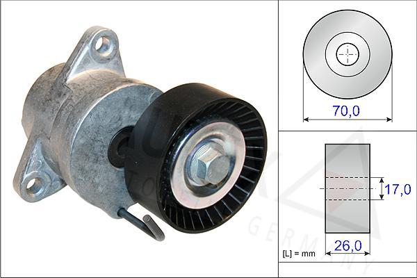 Autex 654815 - Tendicinghia, Cinghia Poly-V autozon.pro