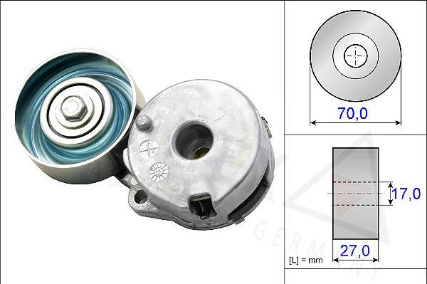 Autex 654812 - Tendicinghia, Cinghia Poly-V autozon.pro