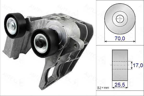 Autex 654885 - Tendicinghia, Cinghia Poly-V autozon.pro