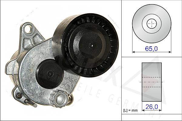 Autex 654839 - Tendicinghia, Cinghia Poly-V autozon.pro