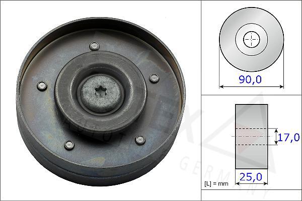 Autex 654836 - Galoppino / Guidacinghia, Cinghia Poly-V autozon.pro