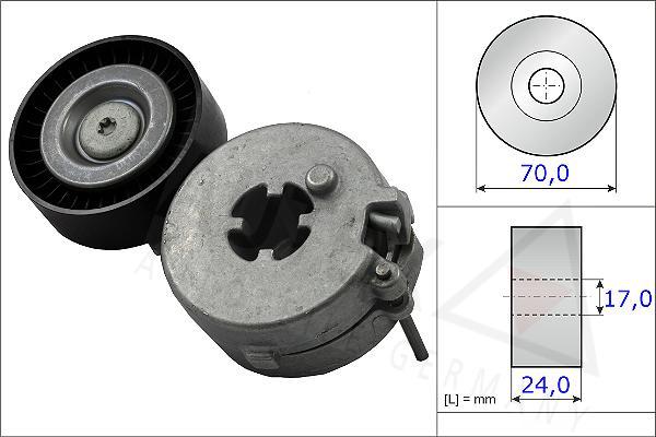 Autex 654838 - Tendicinghia, Cinghia Poly-V autozon.pro