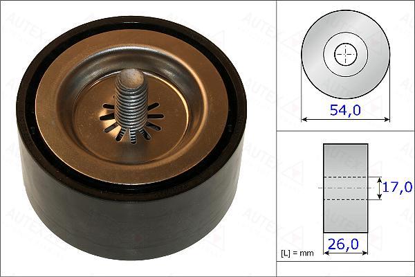 Autex 654879 - Galoppino / Guidacinghia, Cinghia Poly-V autozon.pro