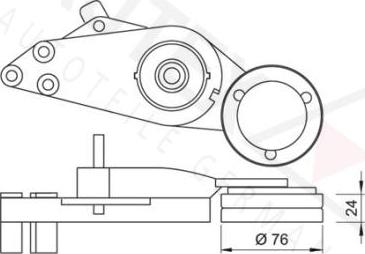 Autex 654379 - Tendicinghia, Cinghia Poly-V autozon.pro