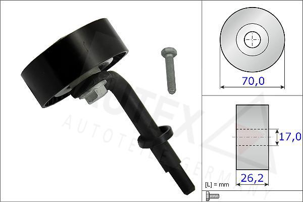 Autex 654240 - Galoppino / Guidacinghia, Cinghia Poly-V autozon.pro